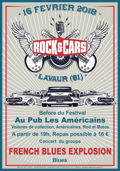 French Blues Explosion 'Rock-n-cars' @ Lavaur