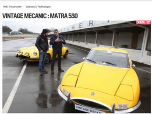 Vintage Mecanic - Matra 530 @ RMC Découverte