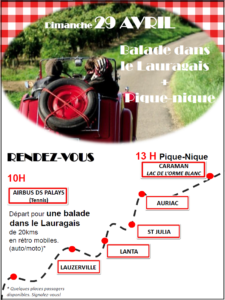 Balade touristique de la section